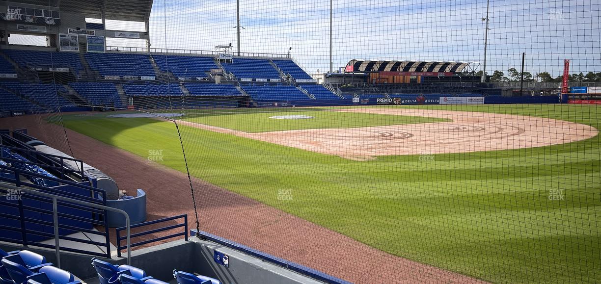 Clover Park - Port St. Lucie - Section 3 Seat View