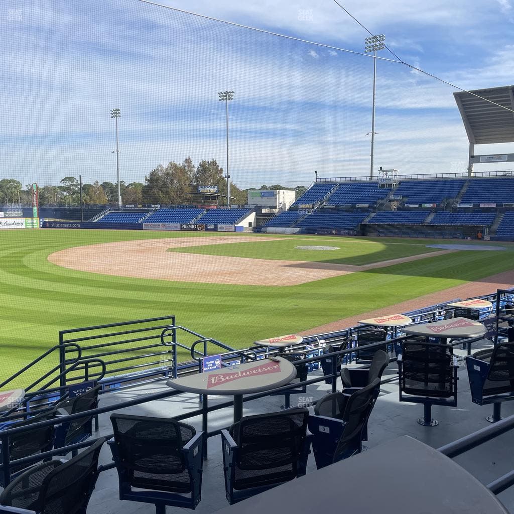 Clover Park - Port St. Lucie - Section Left Field Party Terrace Seat View