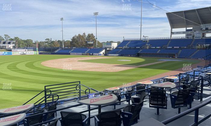 Clover Park - Port St. Lucie - Section Left Field Party Terrace Seat View