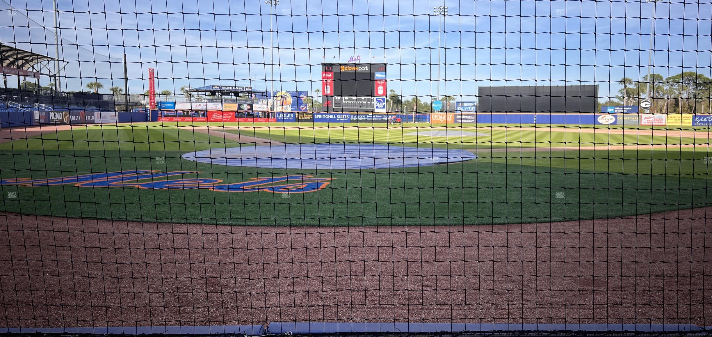 Clover Park - Port St. Lucie - Section Premium Box 9 Seat View