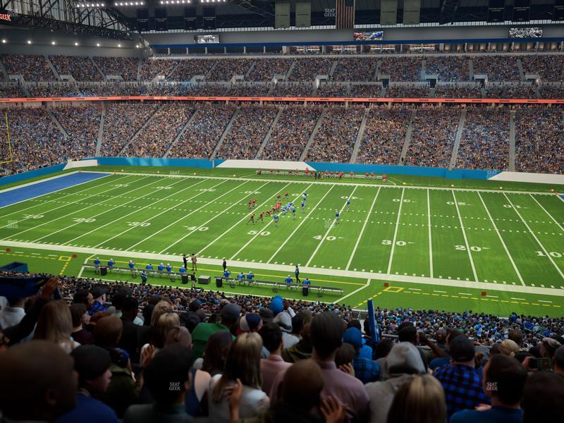 Section club-209, Row 9