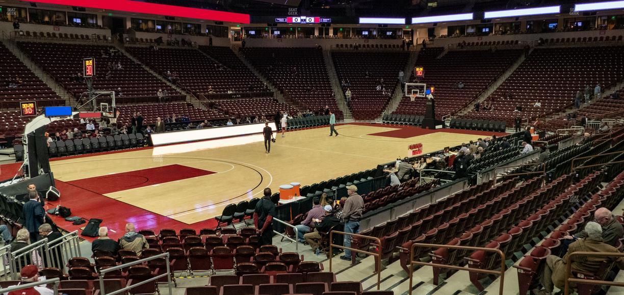 Colonial Life Arena - Section 107 Seat View
