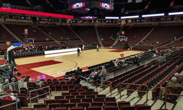 Colonial Life Arena - Section 107 Seat View