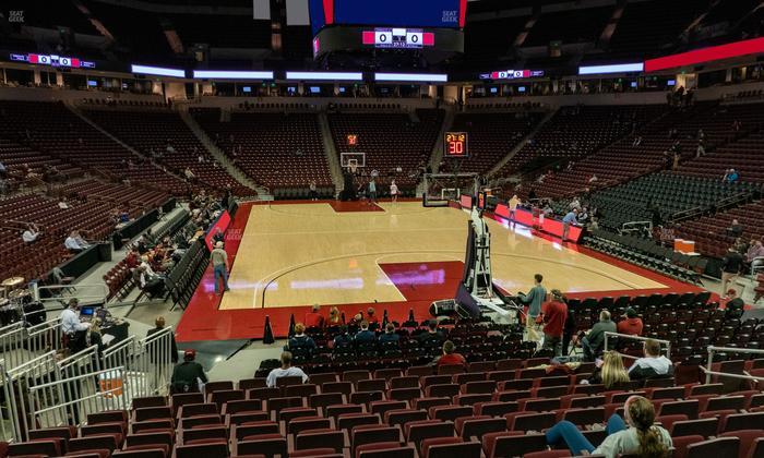 Colonial Life Arena - Section 110 Seat View