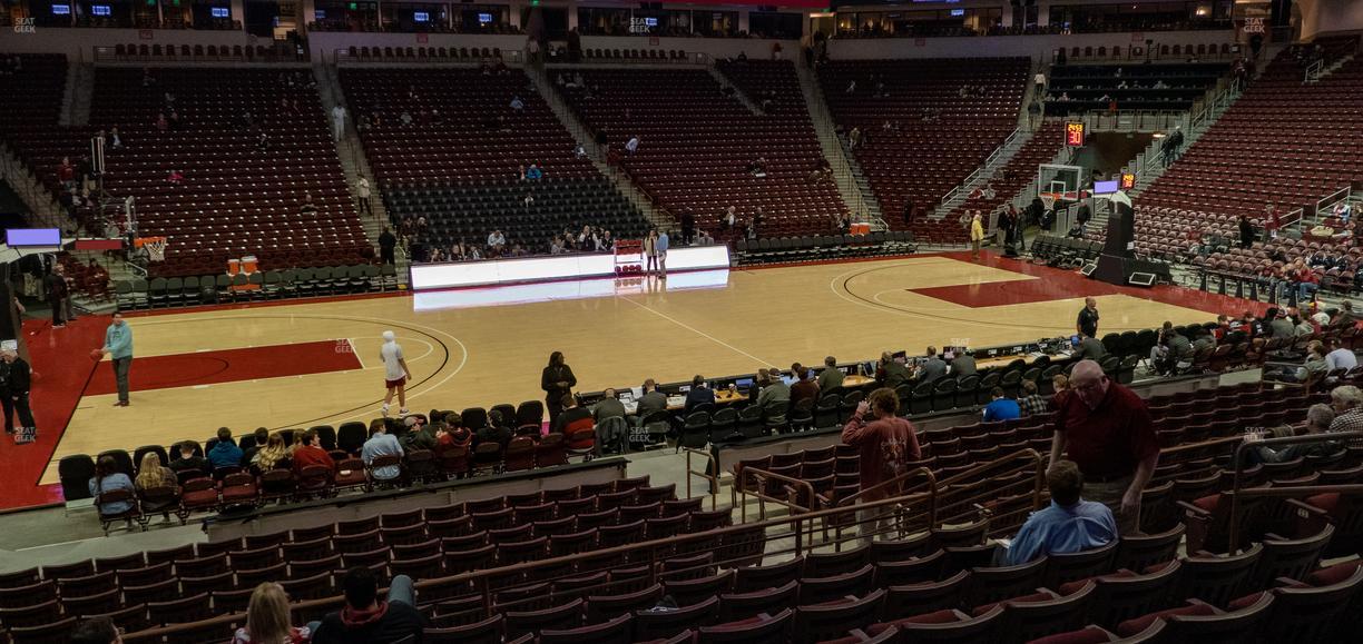 Colonial Life Arena - Section 115 Seat View