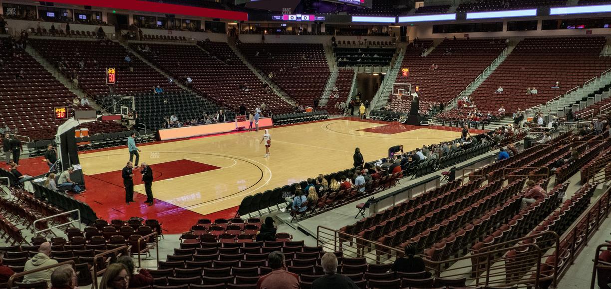 Colonial Life Arena - Section 116 Seat View