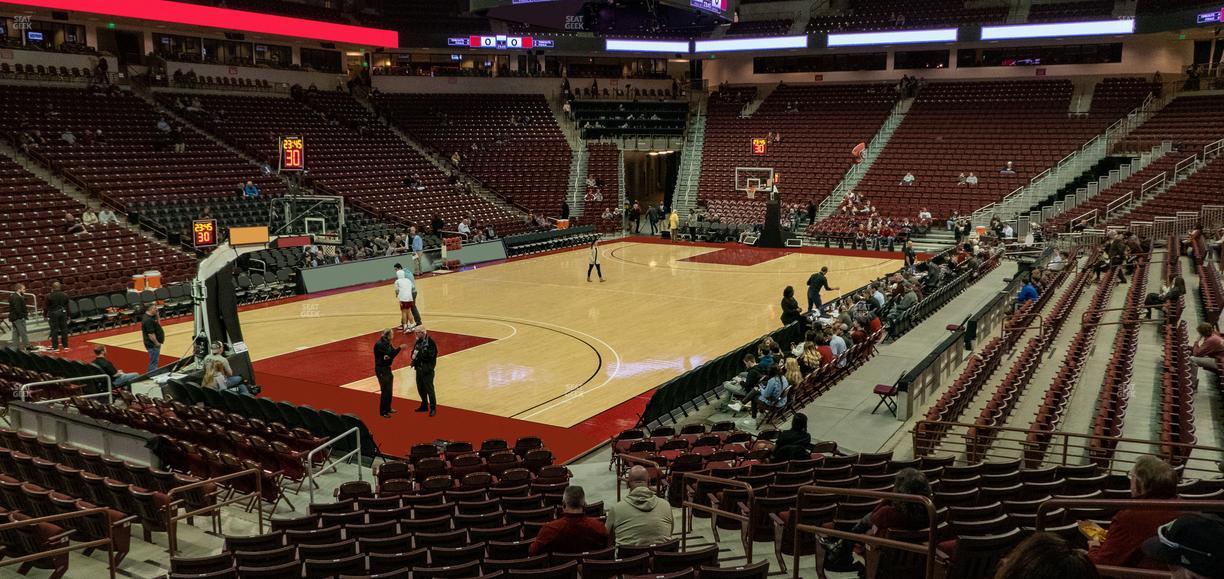 Colonial Life Arena - Section 117 Seat View