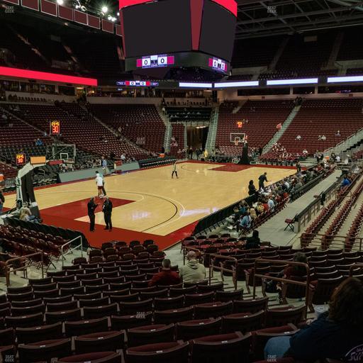 Colonial Life Arena - Section 117 Seat View