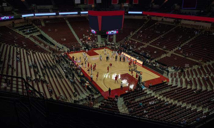 Colonial Life Arena - Section 203 Seat View