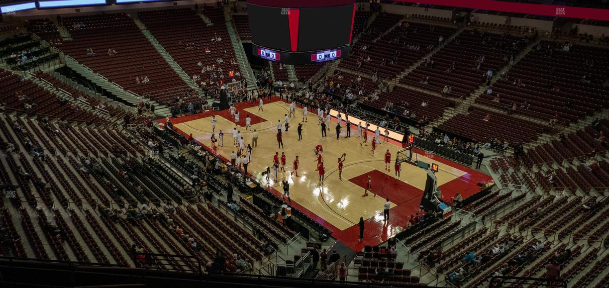 Colonial Life Arena - Section 204 Seat View