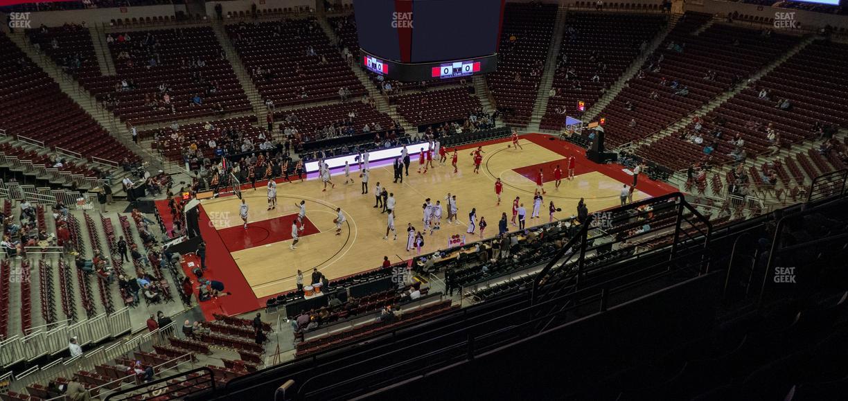 Colonial Life Arena - Section 210 Seat View