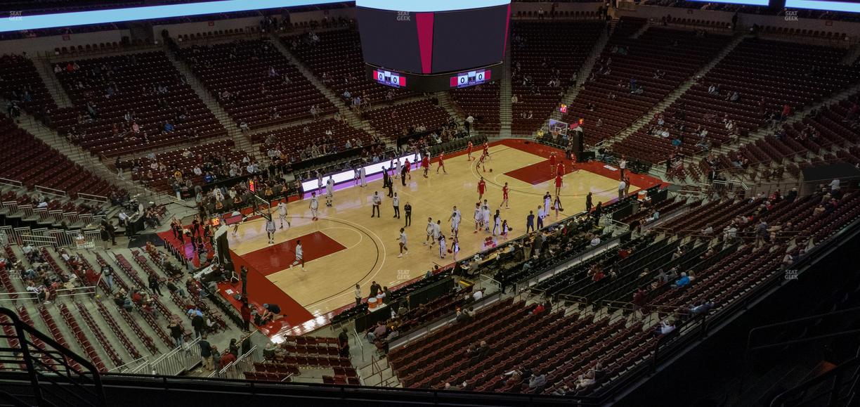 Colonial Life Arena - Section 211 Seat View