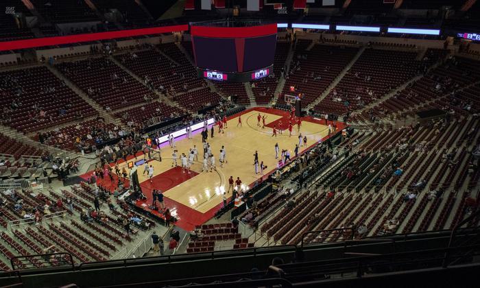 Colonial Life Arena - Section 212 Seat View
