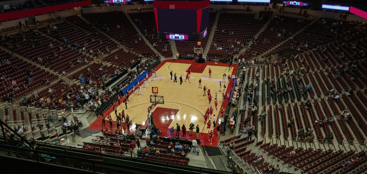 Colonial Life Arena - Section 214 Seat View