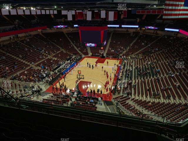 Colonial Life Arena - Section 214 Seat View