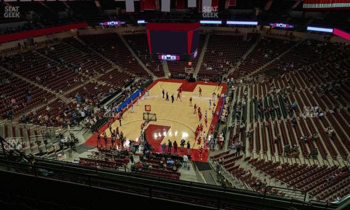 Colonial Life Arena - Section 214 Seat View