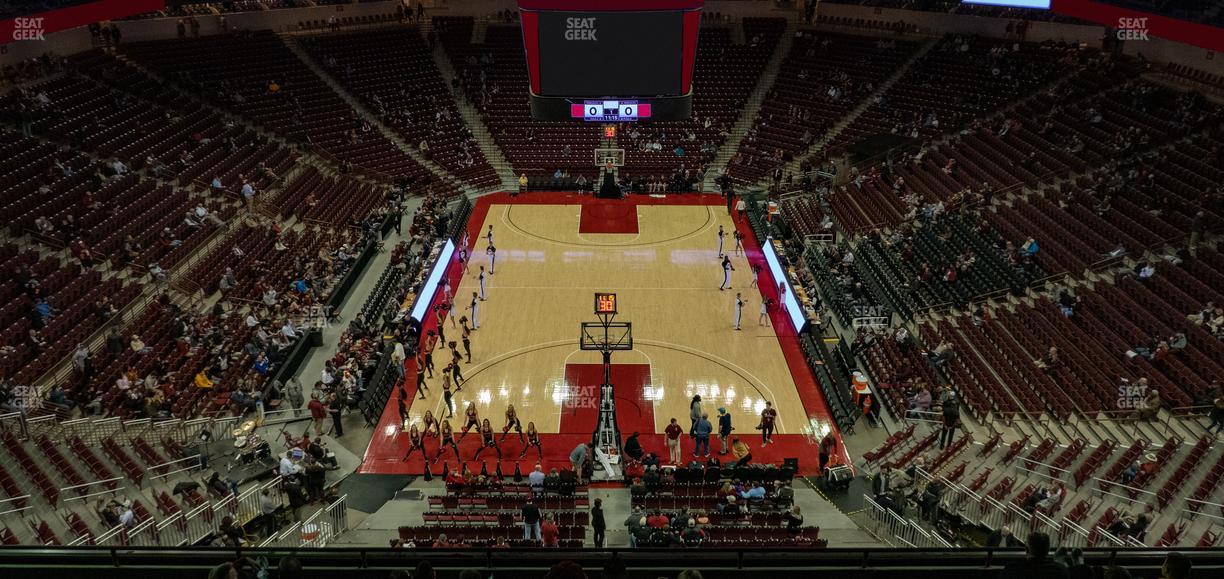Colonial Life Arena - Section 215 Seat View