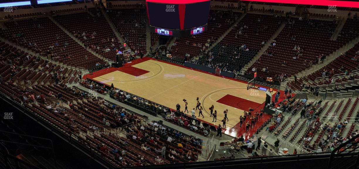 Colonial Life Arena - Section 219 Seat View