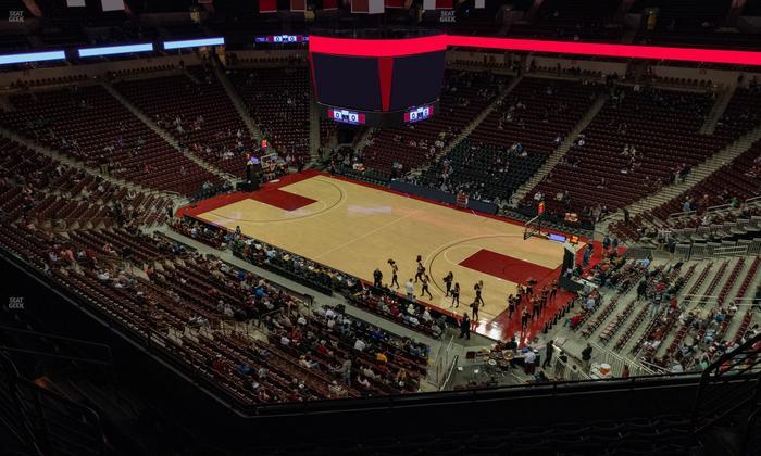 Colonial Life Arena - Section 219 Seat View