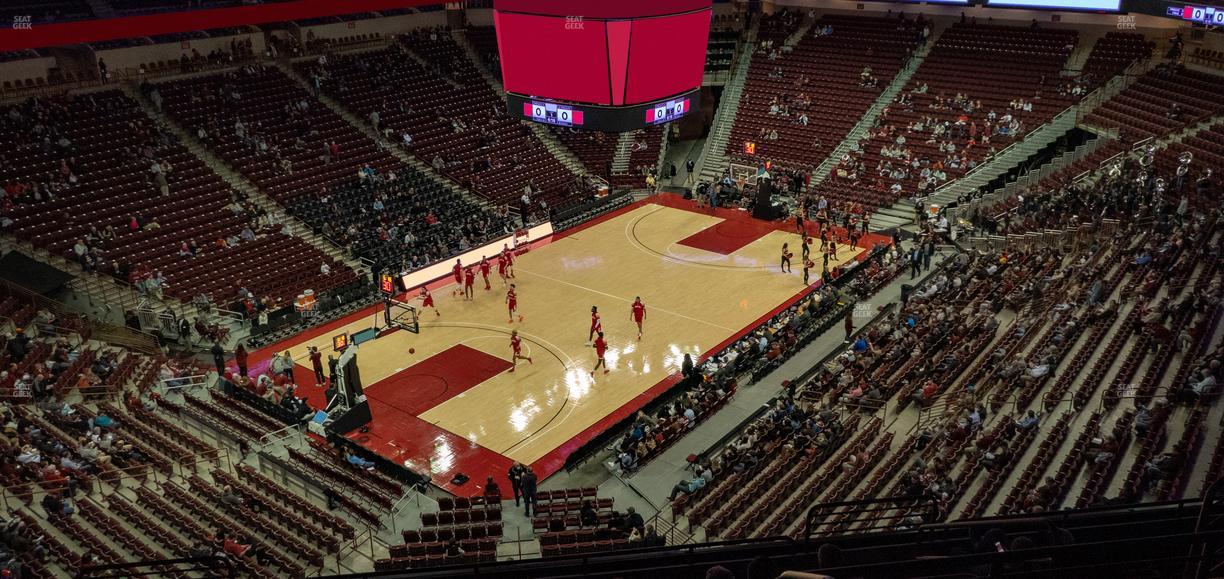 Colonial Life Arena - Section 226 Seat View
