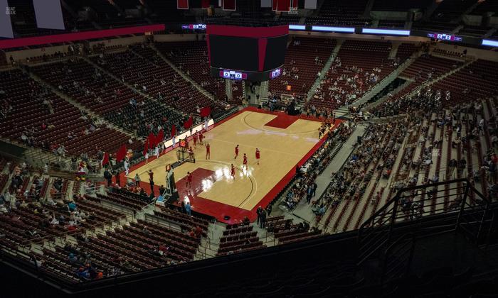 Colonial Life Arena - Section 227 Seat View