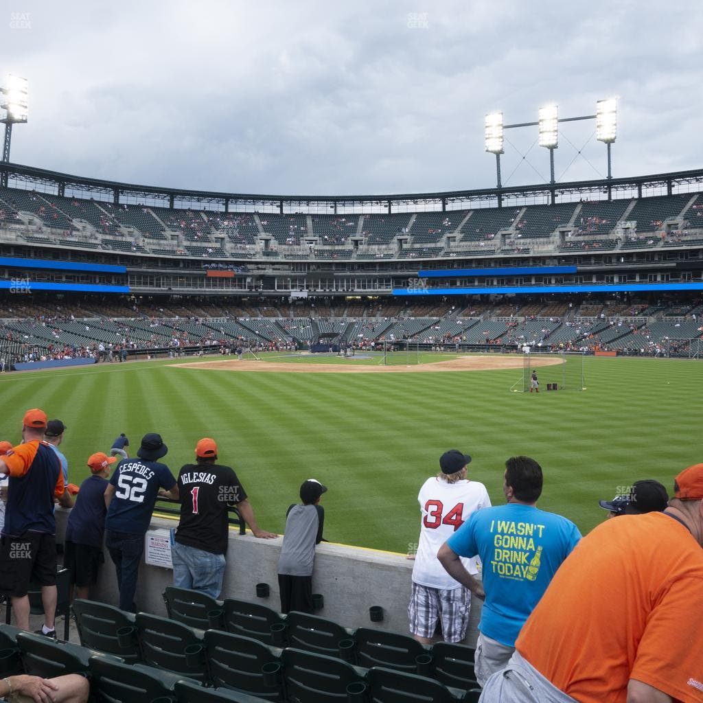 Comerica Park - Section 101 Seat View