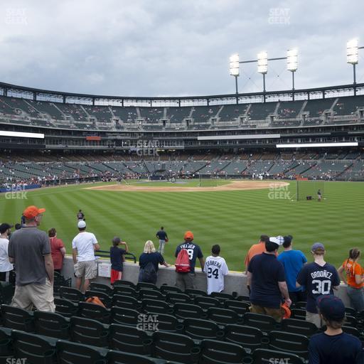 Comerica Park - Section 102 Seat View