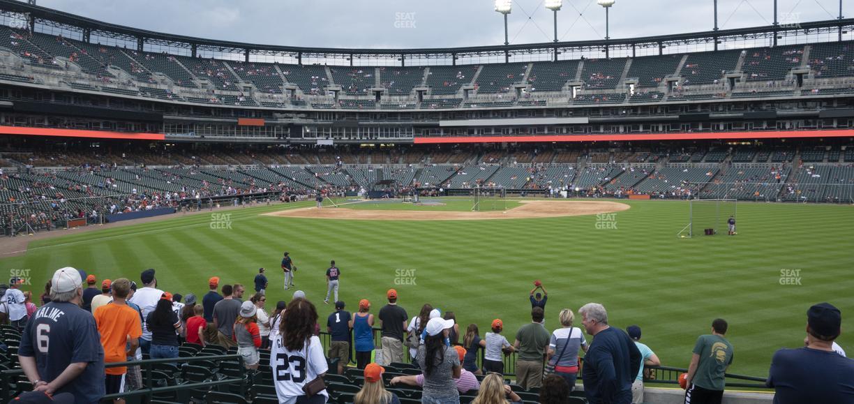 Comerica Park - Section 103 Seat View