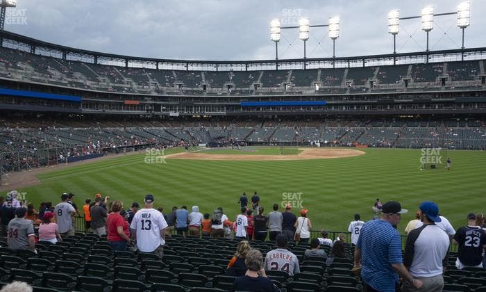 Comerica Park - Section 104 Seat View