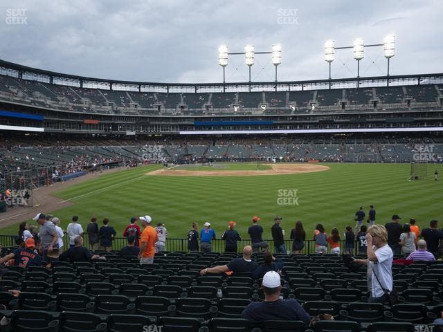 Comerica Park - Section 105 Seat View