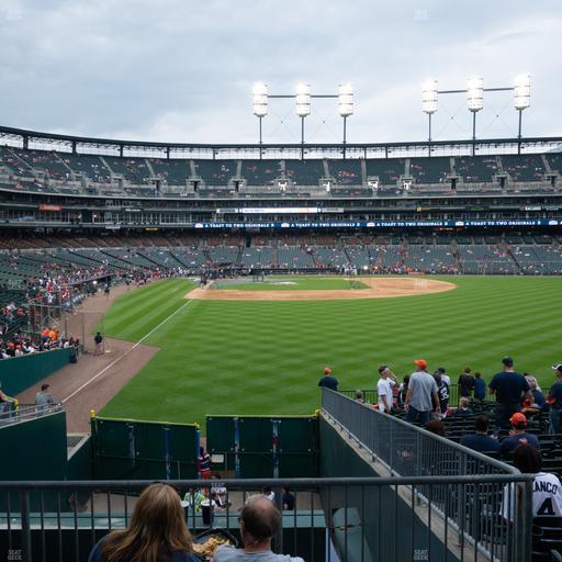 Comerica Park - Section 106 Seat View