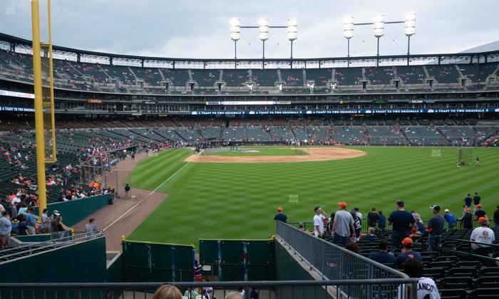 Comerica Park - Section 106 Seat View