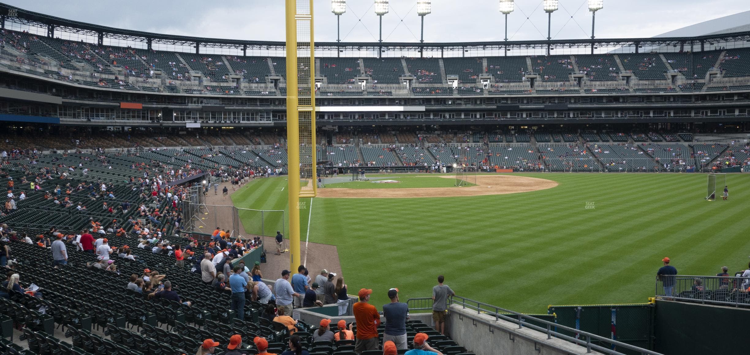 Comerica Park - Section 107 Seat View