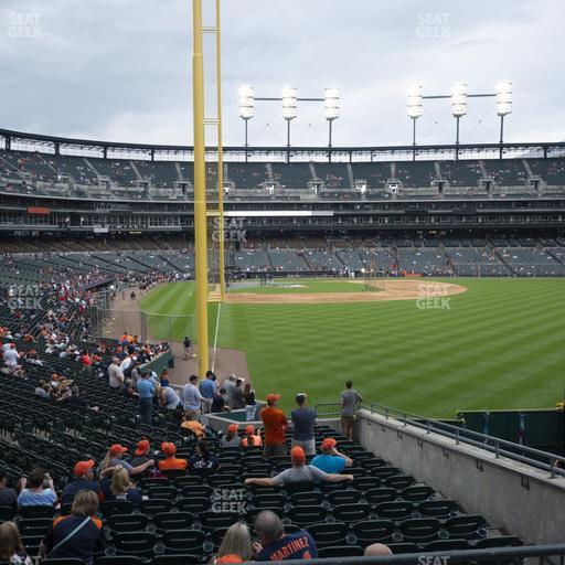Comerica Park - Section 107 Seat View