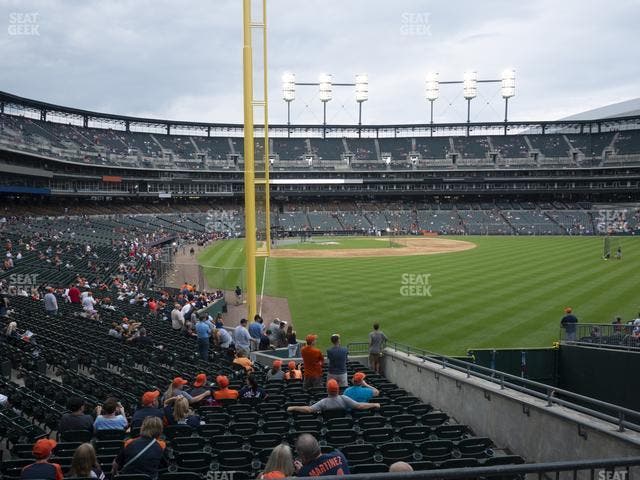 Comerica Park - Section 107 Seat View