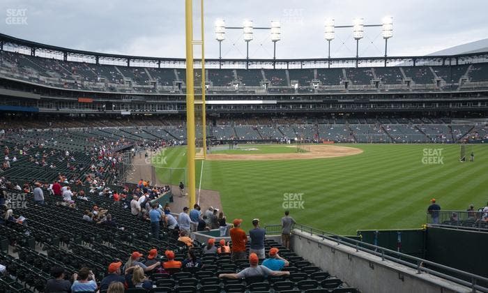 Comerica Park - Section 107 Seat View