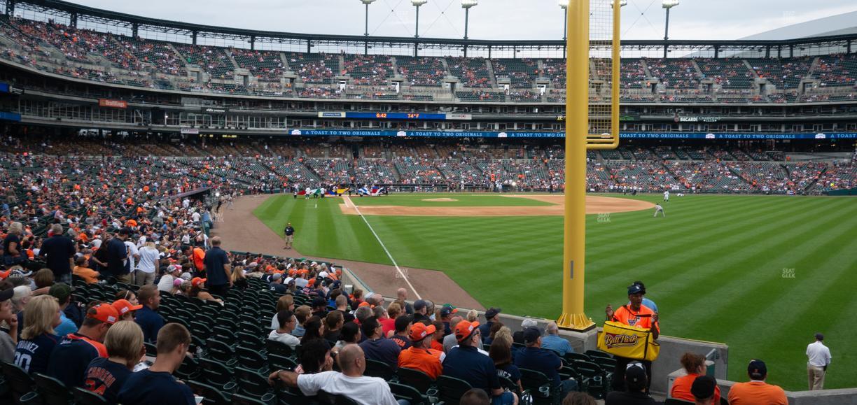 Comerica Park - Section 112 Seat View