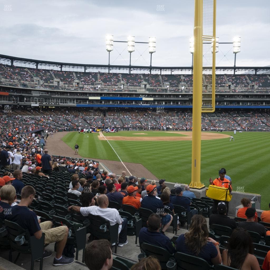 Comerica Park - Section 112 Seat View