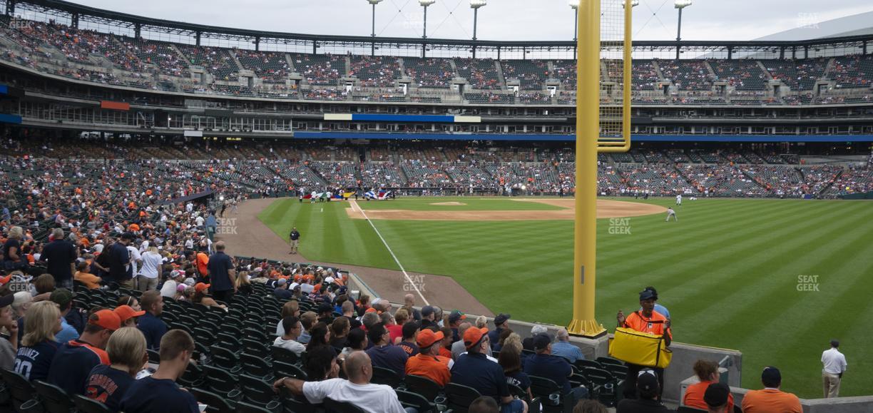 Comerica Park - Section 112 Seat View