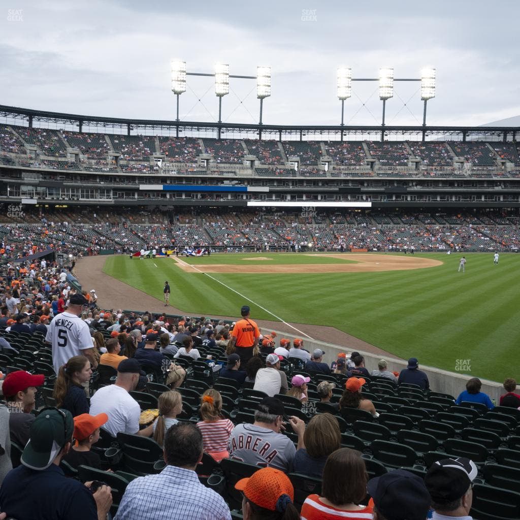 Comerica Park - Section 113 Seat View