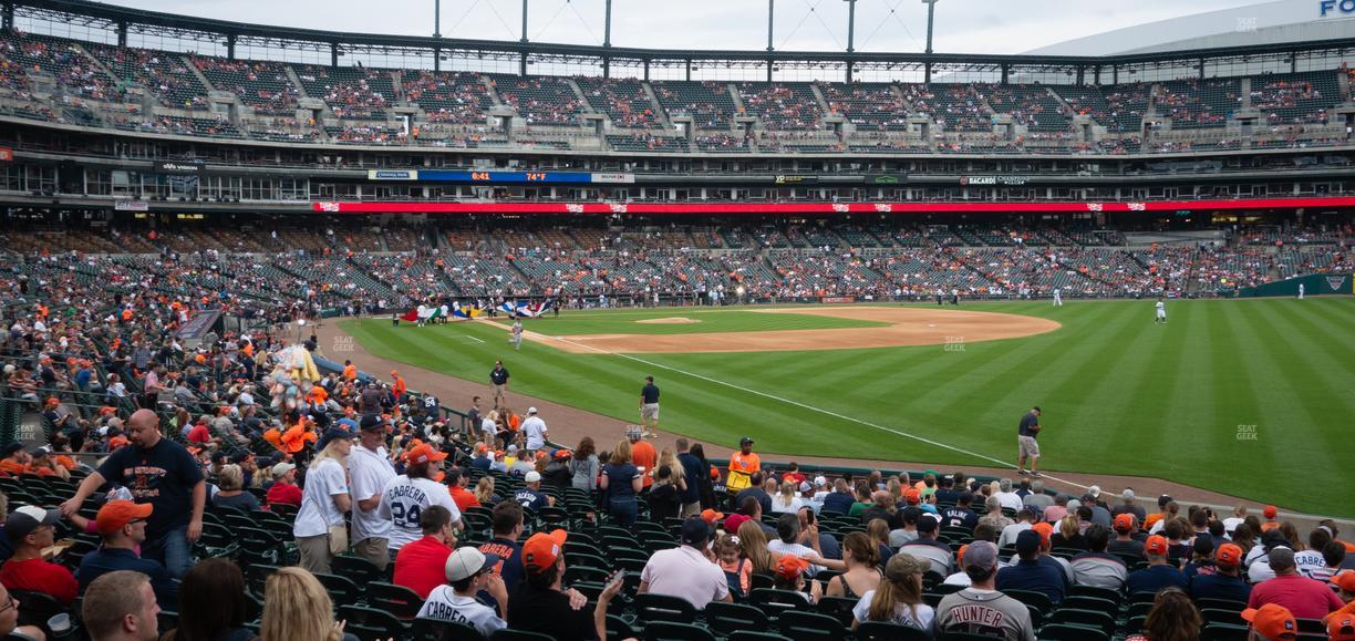 Comerica Park - Section 114 Seat View