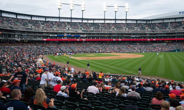 Comerica Park - Section 114 Seat View