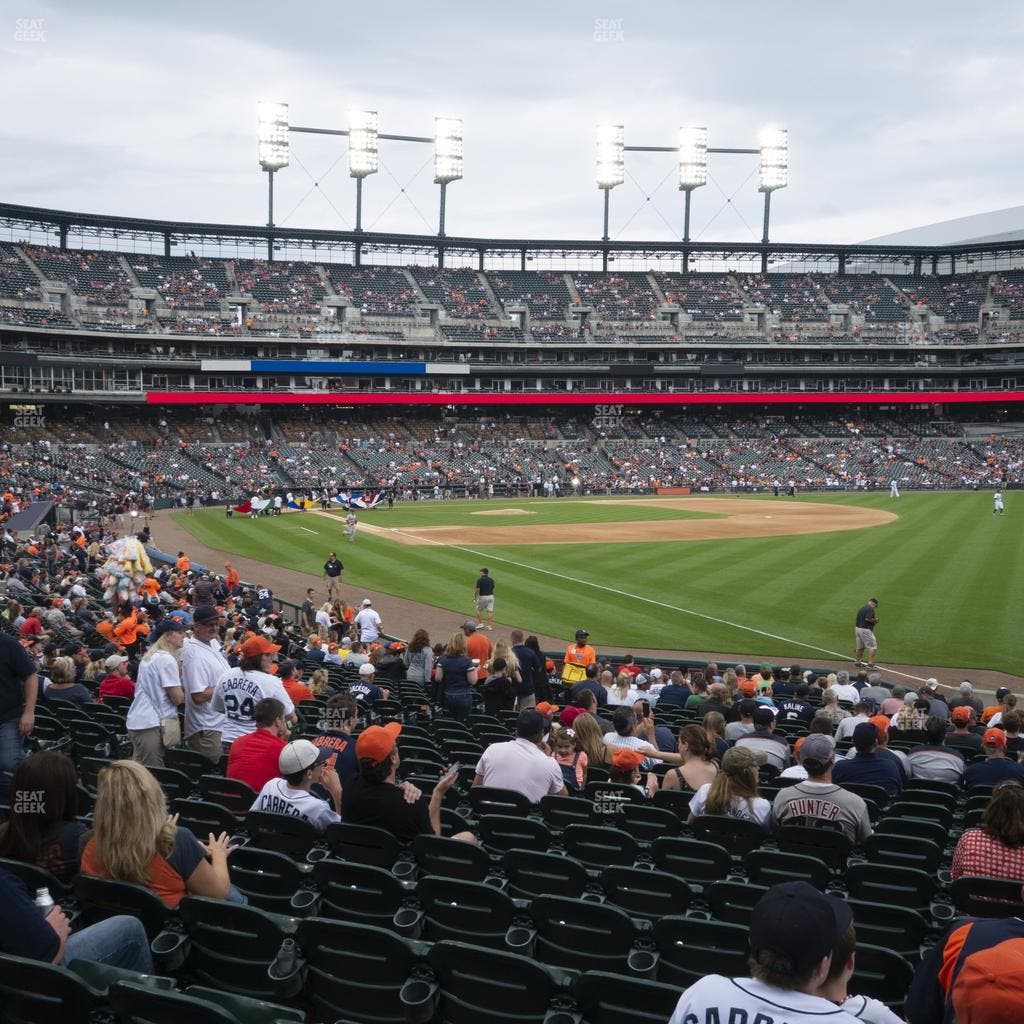 Comerica Park - Section 114 Seat View