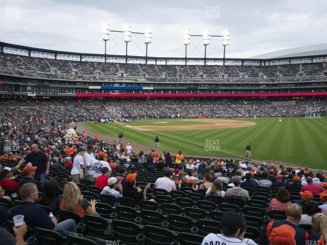 Comerica Park - Section 114 Seat View