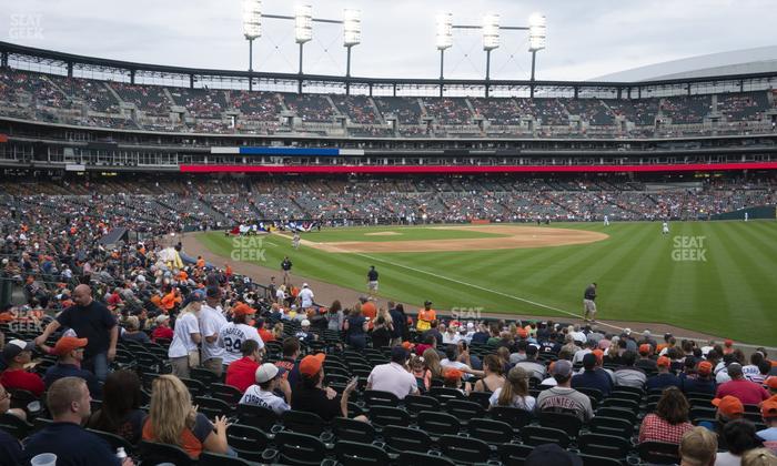 Comerica Park - Section 114 Seat View