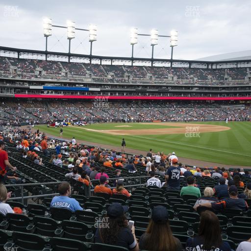 Comerica Park - Section 115 Seat View