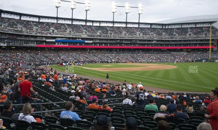 Comerica Park - Section 115 Seat View