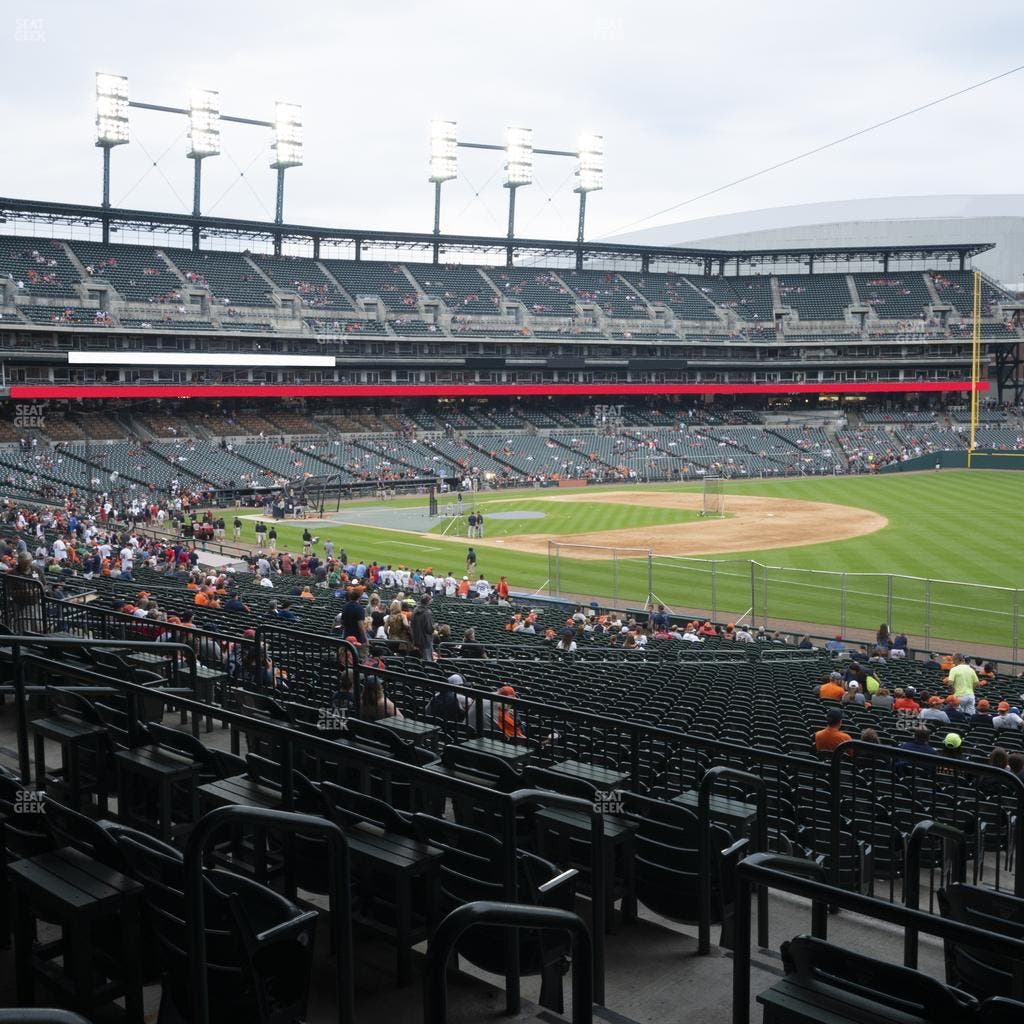 Comerica Park - Section 116 Seat View