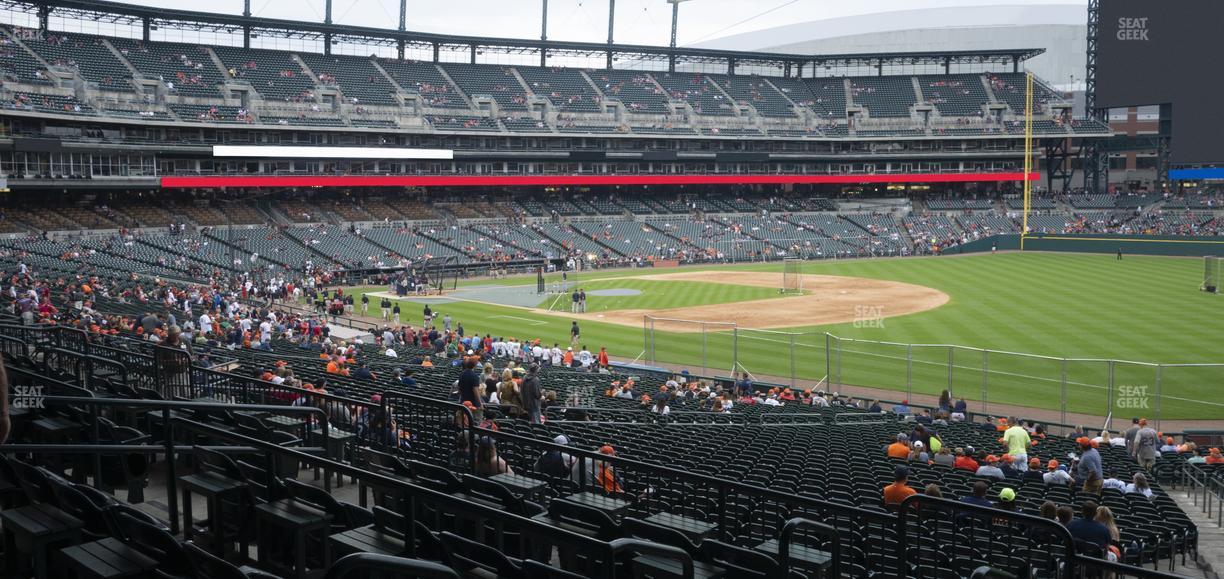 Comerica Park - Section 116 Seat View