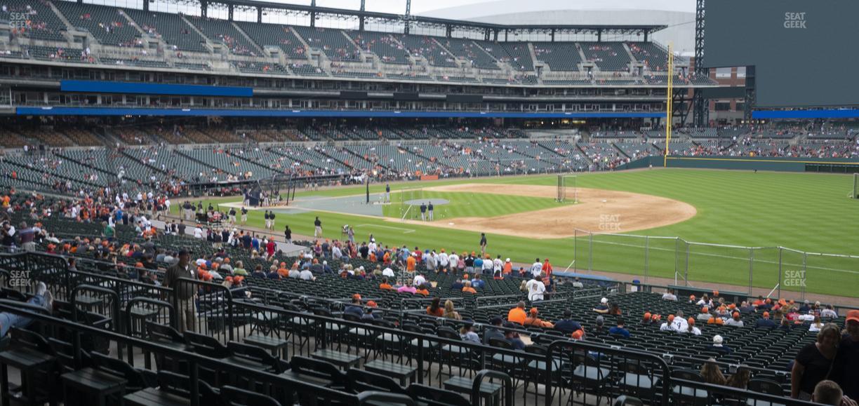 Comerica Park - Section 117 Seat View